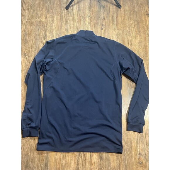 Nike Pro Combat Long Sleeve Compression Shirt Men's Large Blue Mockneck Dri-Fit - Picture 6 of 8